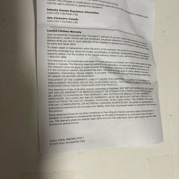 RCA amplified HDTV Indoor Antenna 45 Mi range 4K Ultra HD Broadcast 1080 - Picture 10 of 10